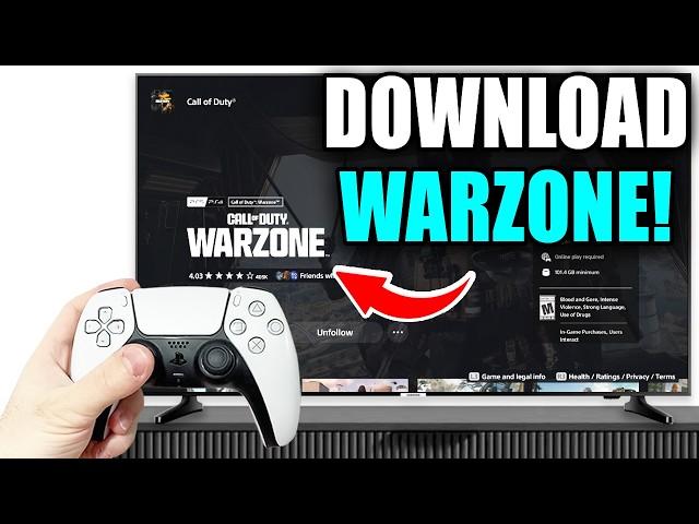 How To Download Call Of Duty Warzone On PS4 & PS5 - Easy Guide