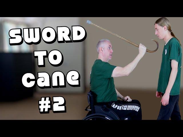 Cane Masters. Cane Techniques: The sword to cane technique part two.