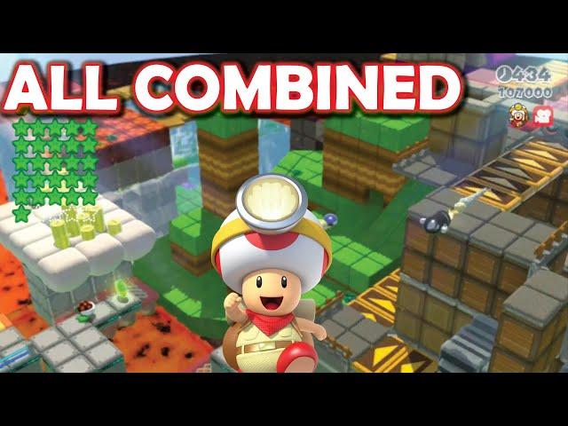 What if ALL Captain Toad levels were COMBINED into ONE LEVEL? (Super Mario 3D World + Bowser's Fury)
