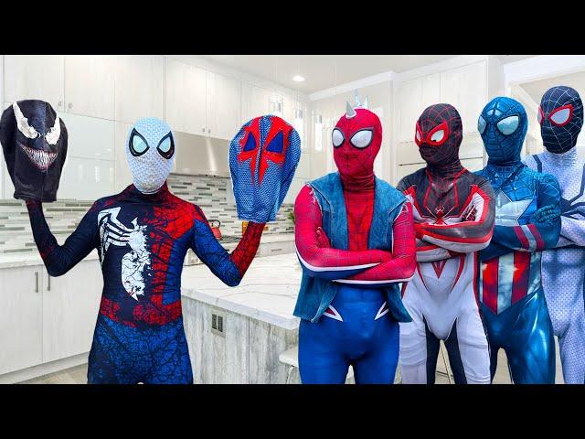 What If Many SPIDER-MAN Vs JOKER...?? || Who's The FAKE White Spider-Man...?? ( Live Action Video )