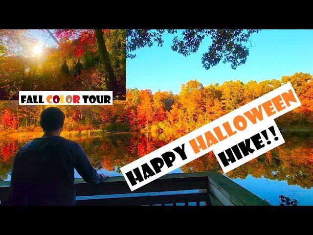 HAPPY HALLOWEEN HIKE!! Fall Color Tour, Michigan 4K