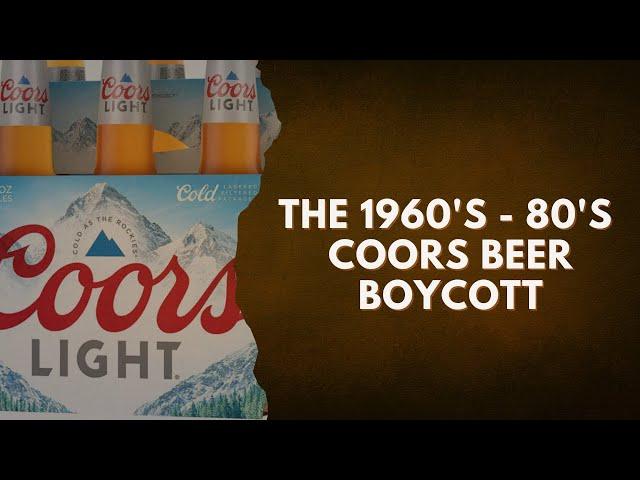 (1983) - Chican@ Coors Beer Boycott Explained - by Mike Garcia (Coors Beer Boycott Committee)