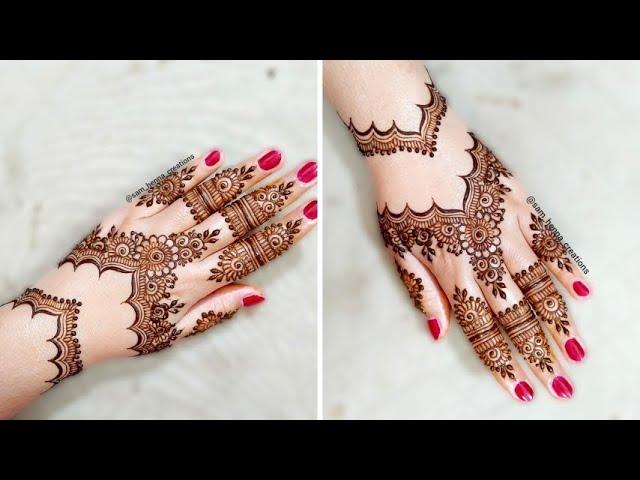 Stylish Mehrab Henna Mehndi Design For Beginners | Sam Henna Creations | Karachi Mehrab Henna Design