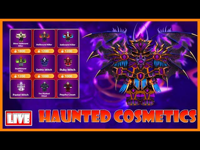 New Halloween Themed // Haunted Hoard Cosmetic & Abyssal Void Grind // Roblox Dungeon Quest