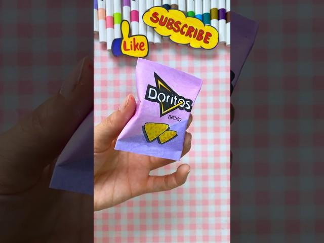  DIY Doritos | 手作りペーパー | 직접 만드는 종이󠁧󠁢󠁥󠁮󠁧󠁿 | DIY PAPER |#paperdiy #diy