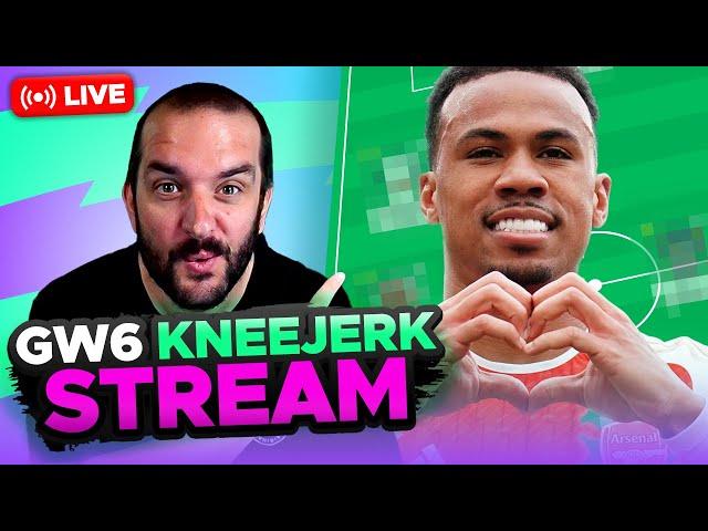 WILDCARD ACTIVE  | FPL KNEEJERK GAMEWEEK 6 | LIVE Q&A | Fantasy Premier League Tips 2024/25