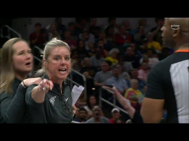 TECHNICAL On Coach Christie Sides After OBVIOUS Foul On Caitlin Clark NOT Called | Indiana Fever