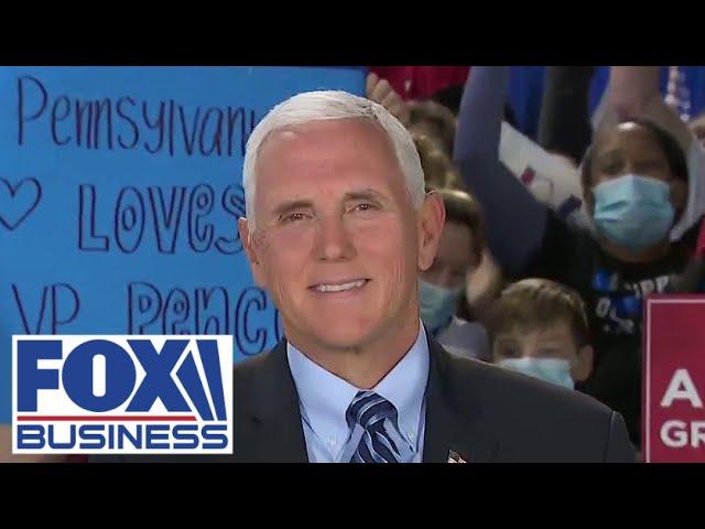 Mike Pence calls Big Tech censorship of NY Post an 'outrage'