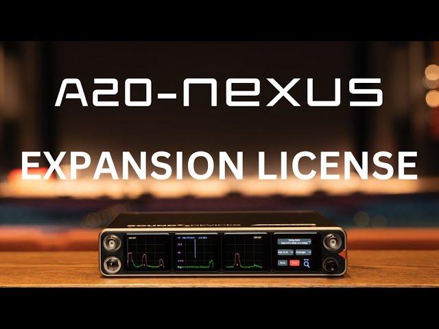 The Sound Devices A-20 Nexus now has Expansion Licenses Available