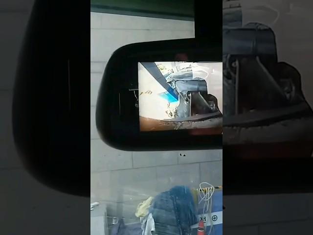 레미콘 룸미러 후방카메라