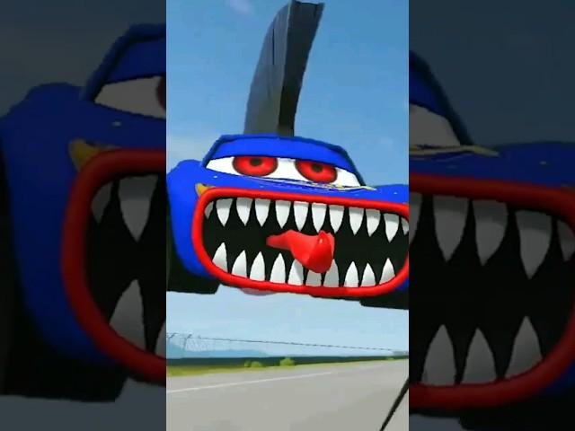 Escape From Lightning McQueen Eater Demon & Punk _ Lightning McQueen VS Lightning McQueen