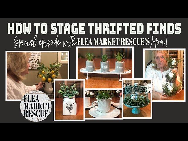 HOW TO STAGE THRIFTED FINDS-HOW TO PUT TOGETHER YOUR DIY HOME DECOR THRIFTED FINDS [SPECIAL EPISODE]