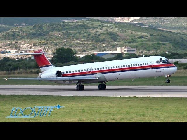 MD-82 MADDOG - Early Rotation at Takeoff - Split Airport SPU/LDSP