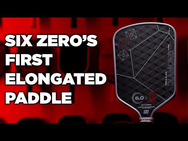 Six Zero Triple Black Diamond Review | The Paddle for Tennis Players?