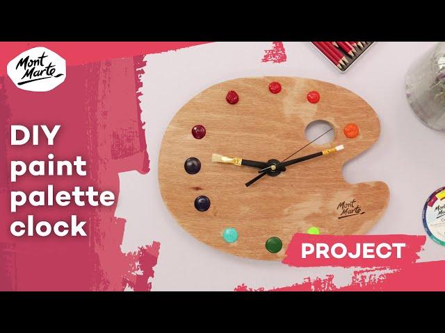 DIY project: palette clock