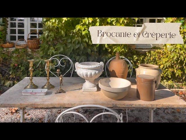 Come with us to a unique brocante experience in Montrejeau, France ️