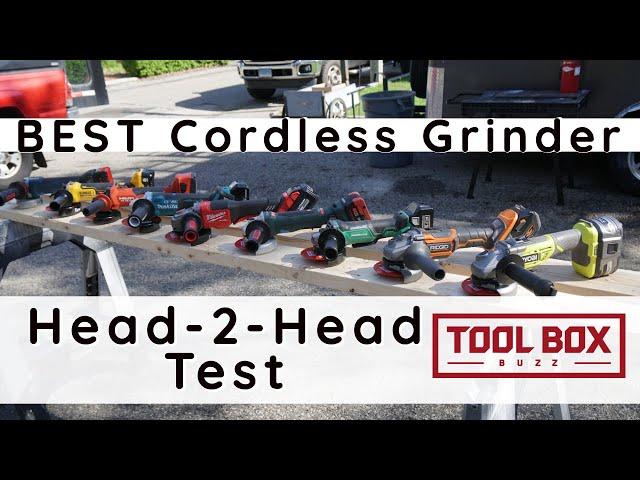 Best Grinder  -  4-1/2" to 6" Cordless Grinder "Head To Head" Comparison