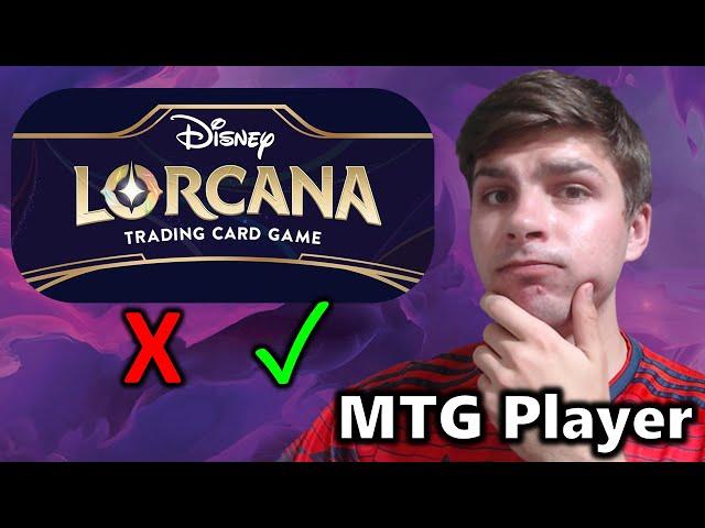 MTG Player Tries Disney Lorcana. Here are my thoughts...