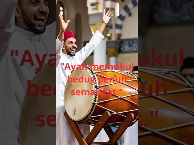 Suasana Malam Takbiran yang Penuh Rindu dan Syukur  #takbiran