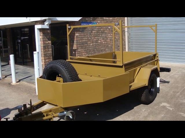 Treg Trailer   Going Off Road