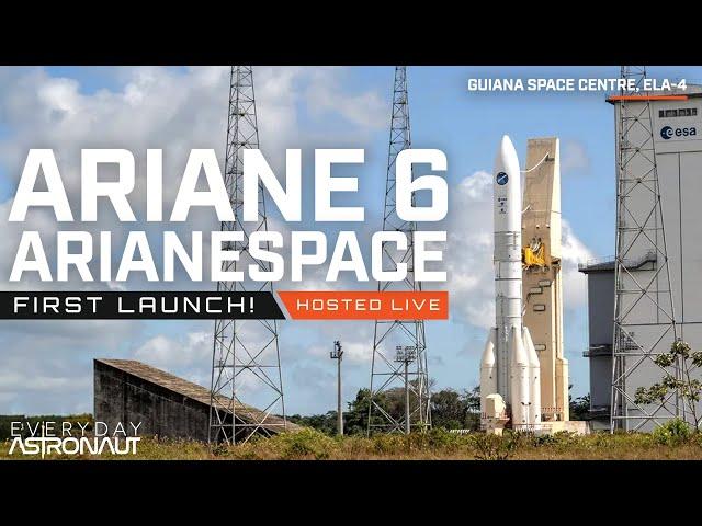 Watch The Ariane 6 Launch For The First Time!