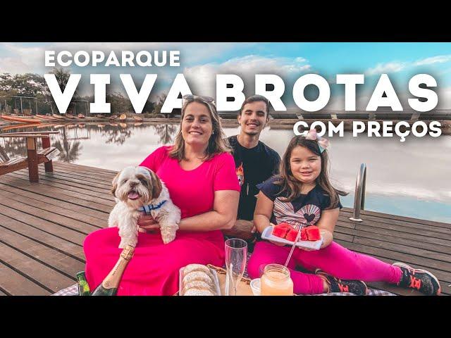 Conheça o Viva Brotas. Ecoparque com Hospedagem, Passeios e Alimentação.