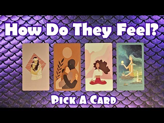 "HOW DOES THIS SPECIFIC PERSON FEEL ABOUT YOU?"  Pick A Card - Tarot Love Reading