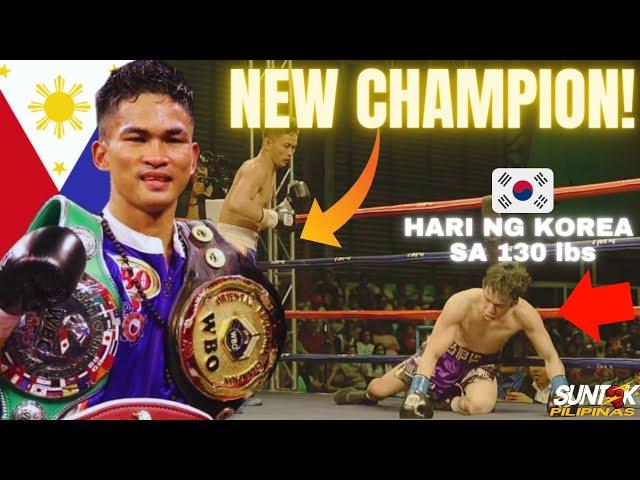 PINOY SINIBAK ANG KOREANONG HARI! BAGONG KAMPEON NG PINAS! | VIRGEL VITOR VS KIM TAE SUN