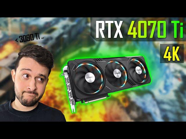 RTX 4070 Ti - Great! But not so Impressive at 4K.