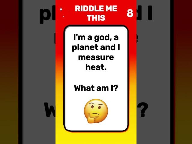 Challenge Your Mind with This Tricky Riddle Quiz!  #shorts