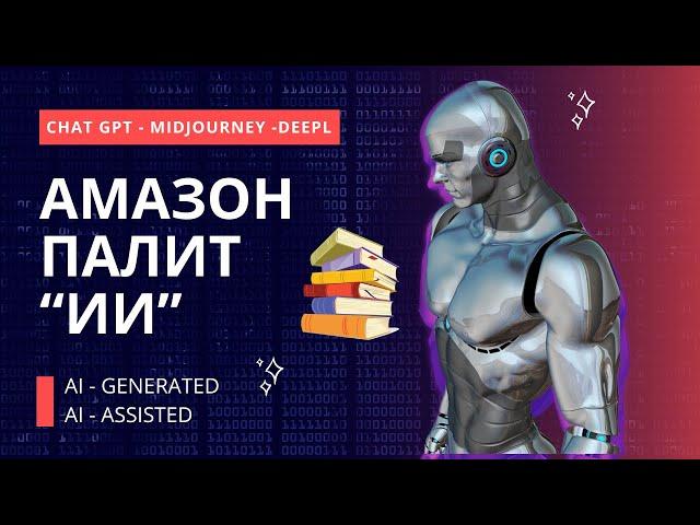 СРОЧНО  #амазон и ИСКУССТВЕННЫЙ ИНТЕЛЛЕКТ  ОФИЦИАЛЬНОЕ ПРЕДУПРЕЖДЕНИЕ, #chatgpt #kdp #aigenerated