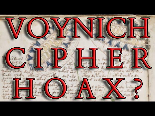 Is the Voynich Manuscript an Elaborate Medieval Hoax?