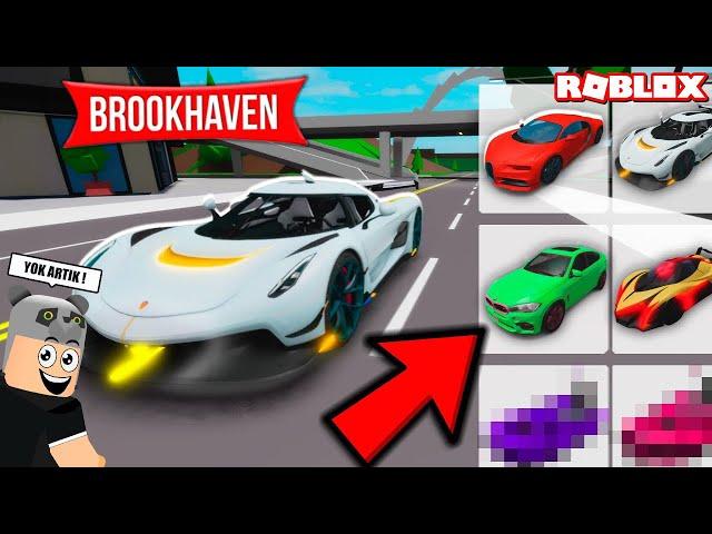 Brookhaven'da Olmayan Gizemli Arabaları Bulduk !! - Panda ile Roblox Brookhaven