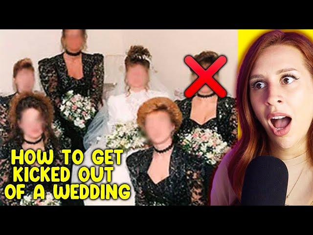 Entitled Bridesmaid Gets KICKED OUT OF A WEDDING - REACTION