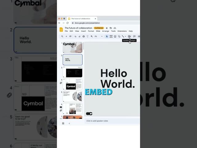 Google Slides' CRAZY NEW Feature!