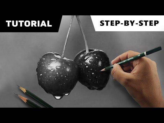 Hyper Realistic Cherries | Step-by-step Tutorial video