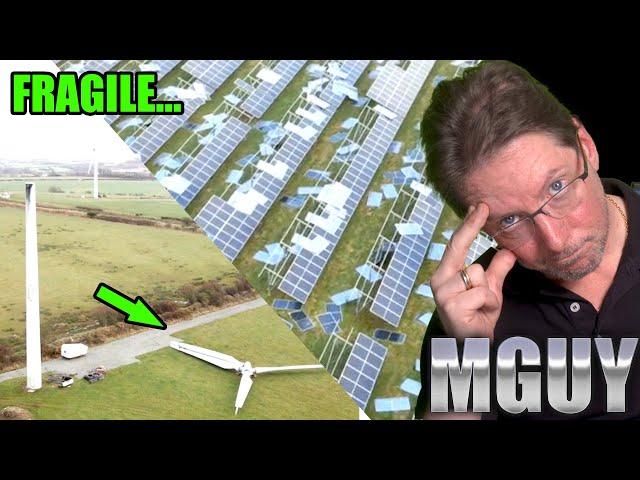 USELESS: Windmills and solar panels DESTROYED by, er, WEATHER | MGUY Australia