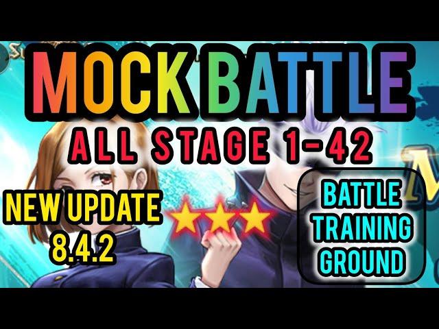 Mock Battle Summoners War Updated 8.4.2 Battle Training Ground All Stages 1 - 42