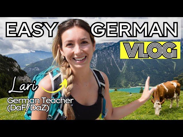 Easy German Vlog for Beginners | Wandern in Deutschland (Comprehensible Input)