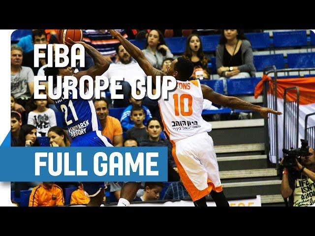 Maccabi (ISR) v BC Enisey (RUS) - Full Game - Group H - FIBA Europe Cup