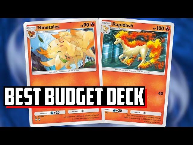 Ninetales and Rapidash is the BEST BUDGET DECK! - (Pokemon TCG Pocket Deck List + Matches)