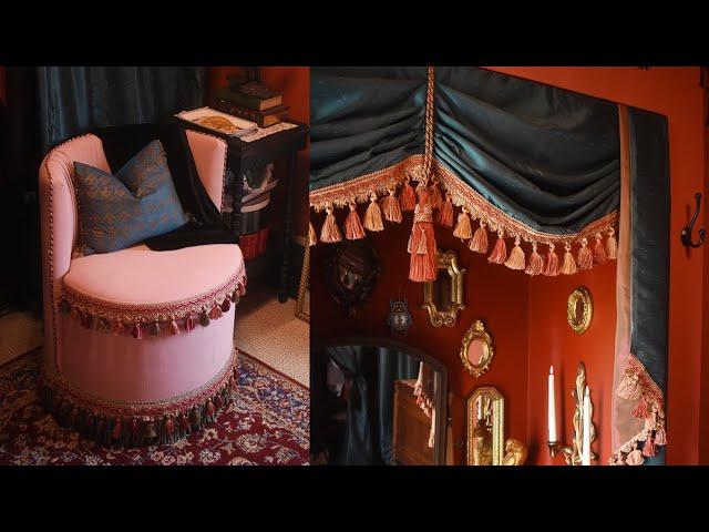 Pink Chairs and Pelmets // Yet More Decorating 