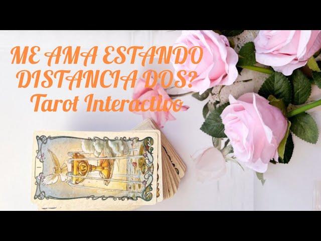 ME AMA ESTANDO DISTANCIADOS? LECTURA INFINITA(Tarot Interactivo)