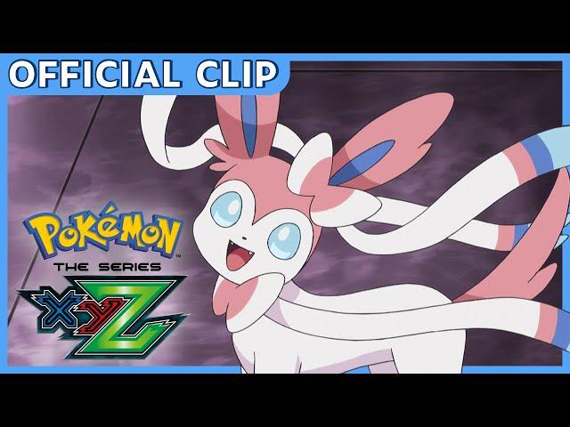 Sylveon!  | Pokémon the Series: XYZ | Official Clip