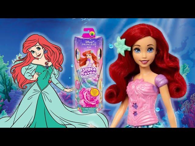 Ariel ‍️ Disney Princess Spin and Reveal Review & Unboxing 