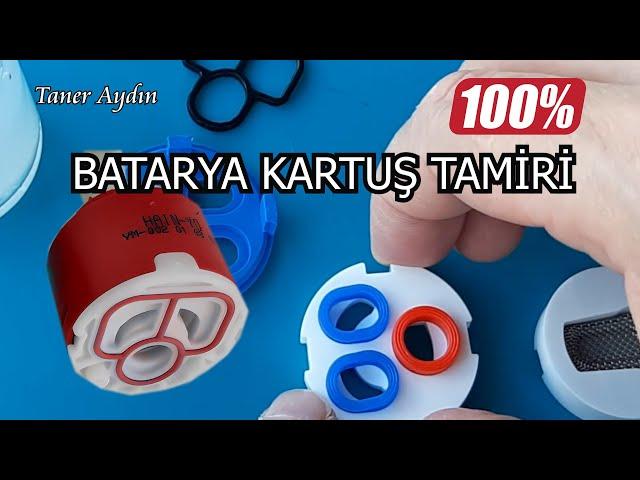 AÇ KAPA BATARYA / MUSLUK KARTUŞ TAMİRİ. KARTUŞ DEĞİŞTİRMEDEN. BÖLÜM-2