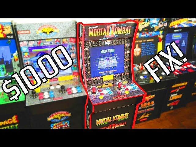 This $10 Upgrade Is A MUST for Mortal Kombat Arcade 1UP Owners!