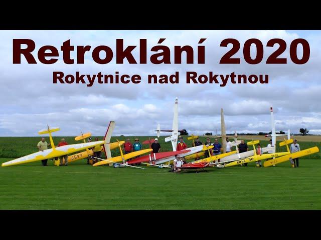 Retroklani Rokytnice 2020, scale RC glider aerotows