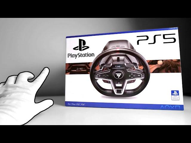 £300 PS5 Racing Wheel Unboxing (Thrustmaster T248)