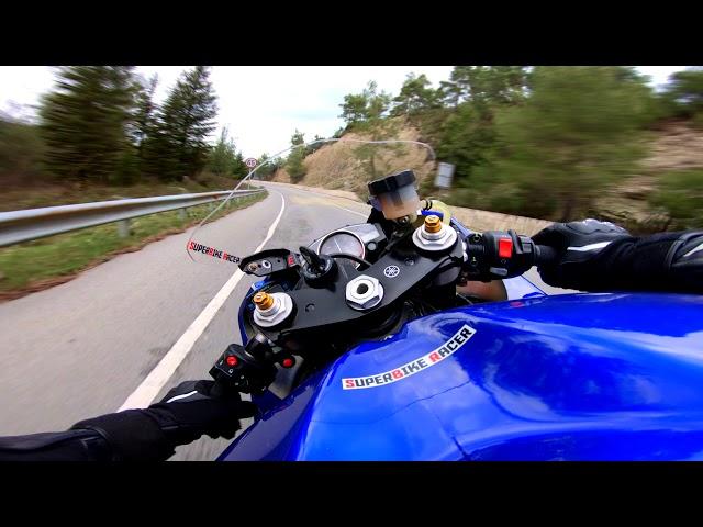 The Pure Sound Of Yamaha R6 With Quickshifter